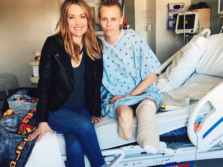 Lauren Wasser: Model Starts Feeling Ill at a Party. Days Later, She's in the Hospital With 'No' Written on One Leg
