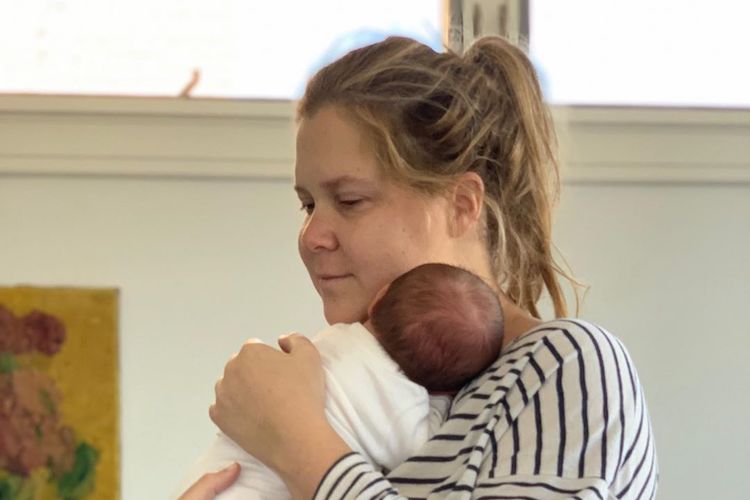 amy schumer mom life: updates on baby gene attell