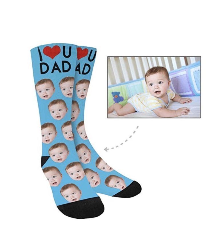 customizable socks for dad
