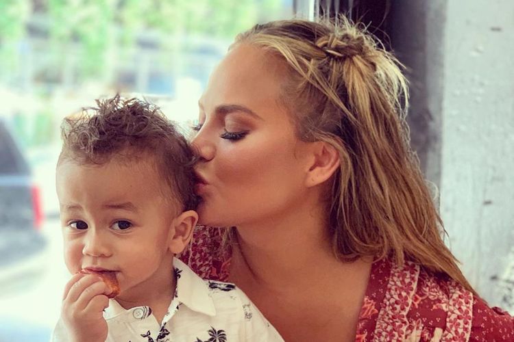 Chrissy Teigen's Son Miles Takes First Steps