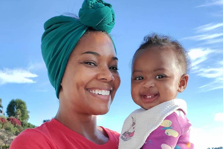 Gabrielle Union Shares Video of Daughter Kaavia James Wanting Her Dad's Food