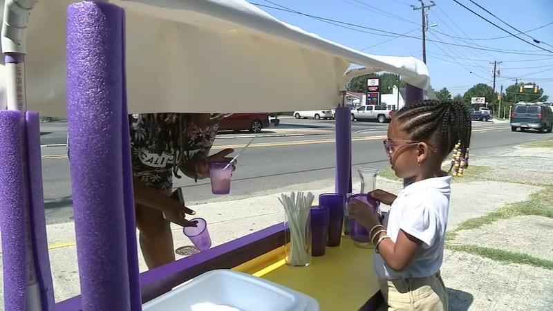 this amazing three-year-old started a lemonade stand to raise money for babies in need | the community now calls her "the lemonade baby."