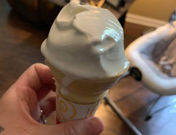 Mom Licks Ice Cream Cone Daughter Accidentally Used as Toilet Paper