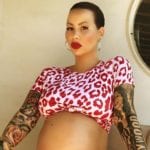 All of Amber Rose's Greatest, Most Outrageous Baby Bump Fashions