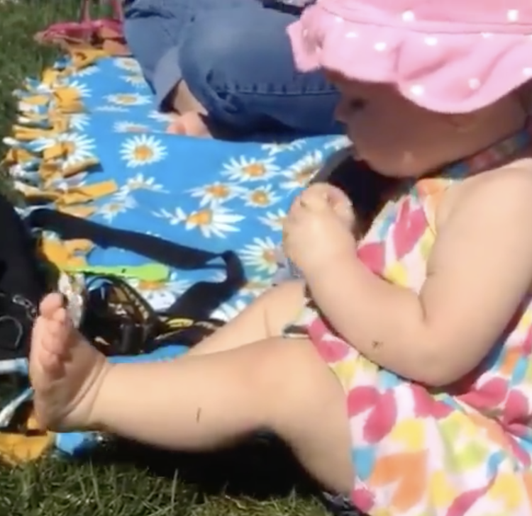 viral video shows kids will do anything to avoid grass