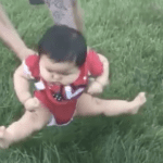 Hilarious Viral Video Raises the Very Important Question: Why Do Babies Hate Grass So Much?