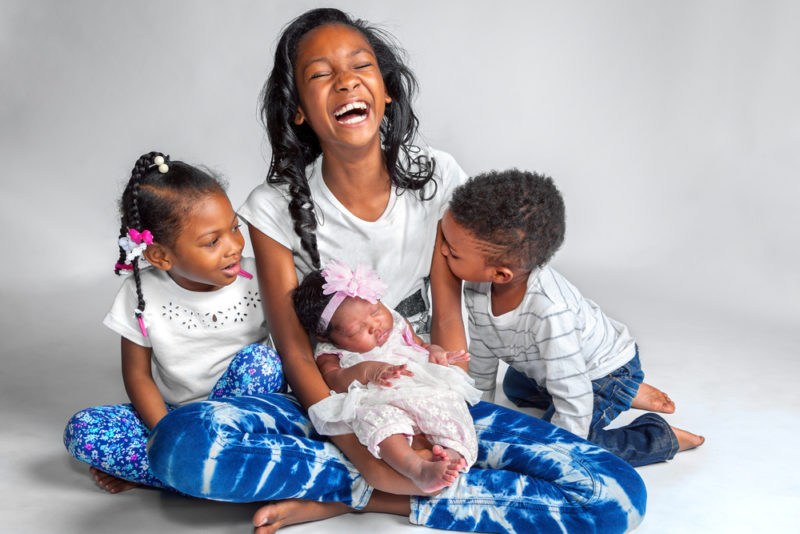 four children make mom less stressed than three