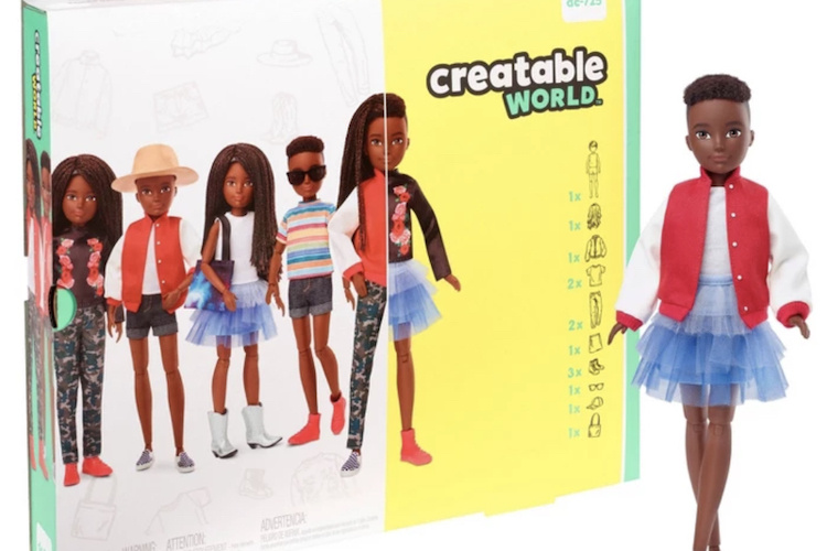 Creatable World: Mattel Launches First Gender-Neutral Dolls for Kids