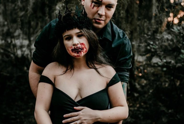 Mom and Photographer Team Together to Create Epically Terrifying Undead Maternity Photos