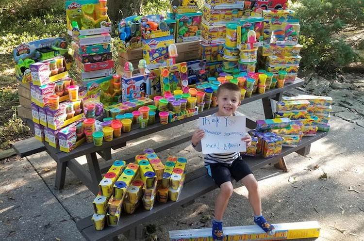 Weston Newswanger: 5-Year-Old Cancer Survivor Donates 3,000 Toys to Hospital Where He Received Treatment
