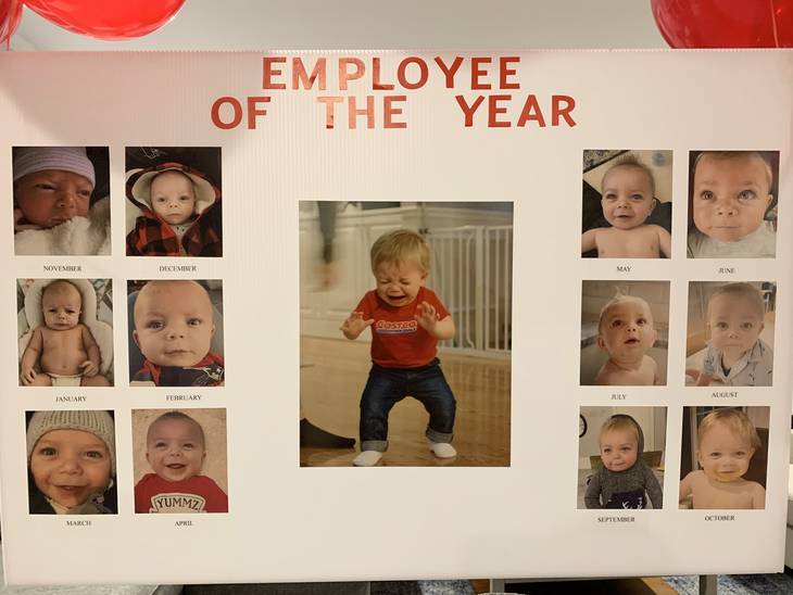 parents throw costco-themed birthday party for their 1-year-old rainbow baby, and it's as glorious as it sounds