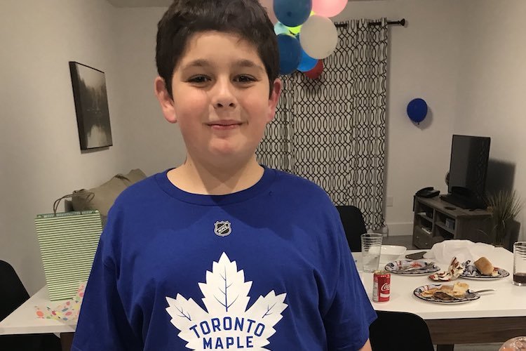 Kade Foster: No One Came to This 11-Year-Old Hockey Fan's Birthday Party, So Thousands of Others, Including the Maple Leafs and Justin Trudeau, Made His Day Instead