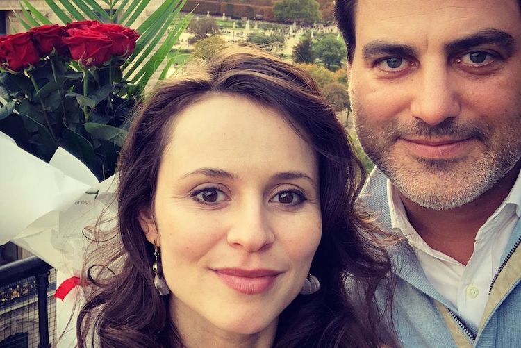 olympic figure skater sasha cohen has a new fiancé, and guess what, they're expecting their first child!