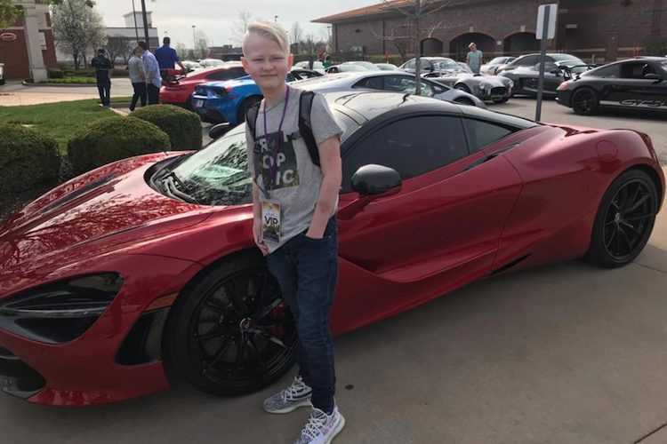 Thousands Come Together to Make 14-Year-Old Alec Ingram's Dying Wish of a Sports Car Funeral Procession Come True