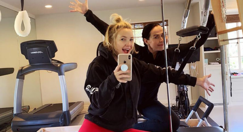 Kate Hudson Jokingly Belted Out ‘Shallow’ During Workout, Now Fans Are Applauding Her Voice | "Did anyone know she could sing?"