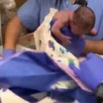 Parents Recording Birth of Premature Baby Gasp When Doctor ‘Carelessly' Handling Her Drops Infant on Her Head