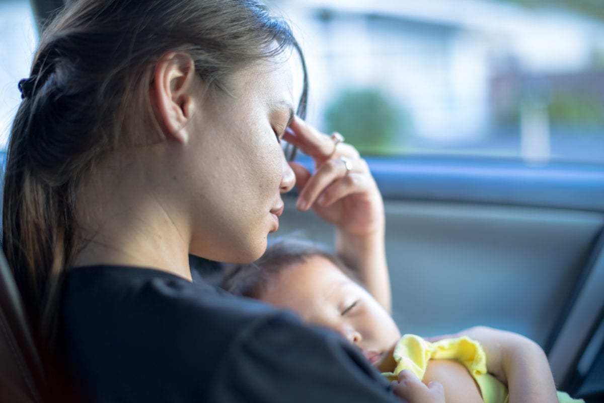 Postpartum depression: Is there a difference in postpartum depression and adjusting to mom-life?