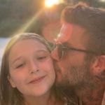 David Beckham Slammed by Fans for Kissing His 8-Year-Old Daughter Harper on the Lips in Instagram Photo