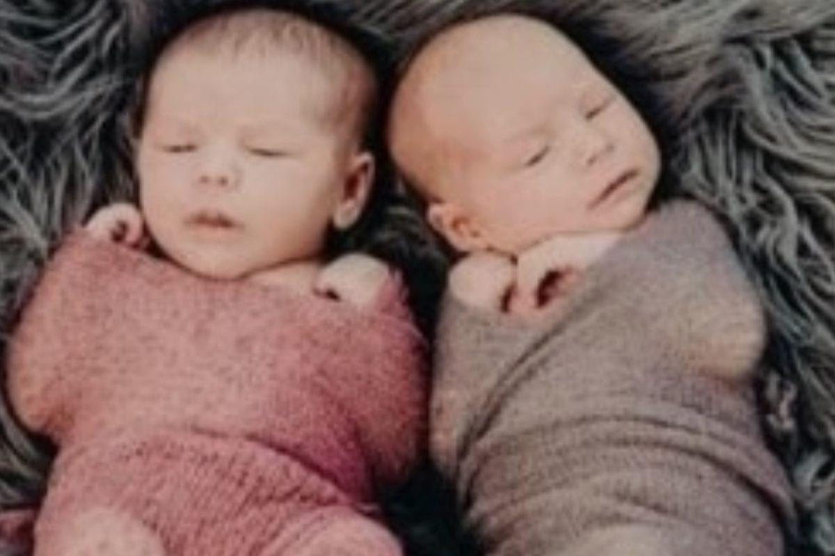 parents mourn tragic loss of 6-week-old twin girls who passed away in co-sleeping accident