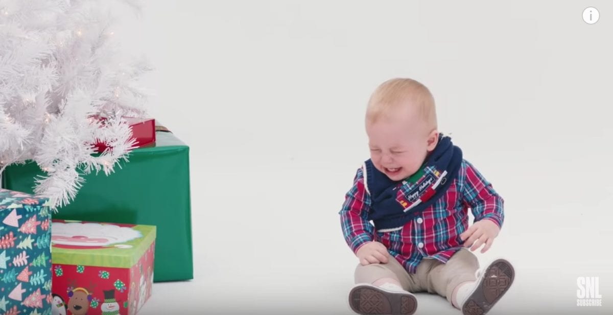 Saturday Night Live Nails Christmas Outfit Ad for Children and All the Stress Parents Deal With During the Holidays