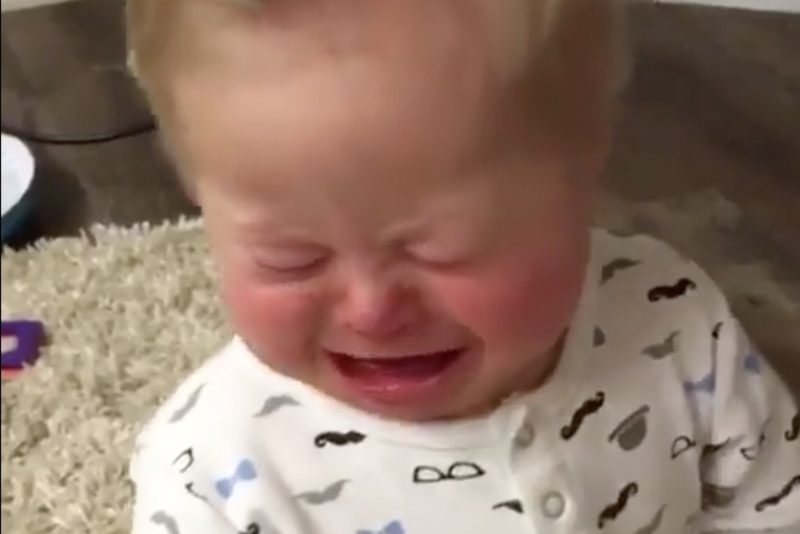 Sweet Video Of Brother Upset Because His Big Sister Is Upset