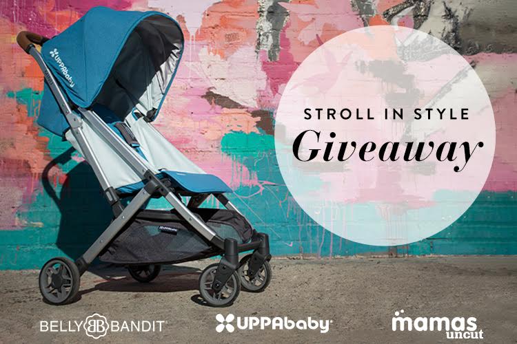 giveaway alert: win an uppababy minu stroller and a $150 belly bandit shopping spree!
