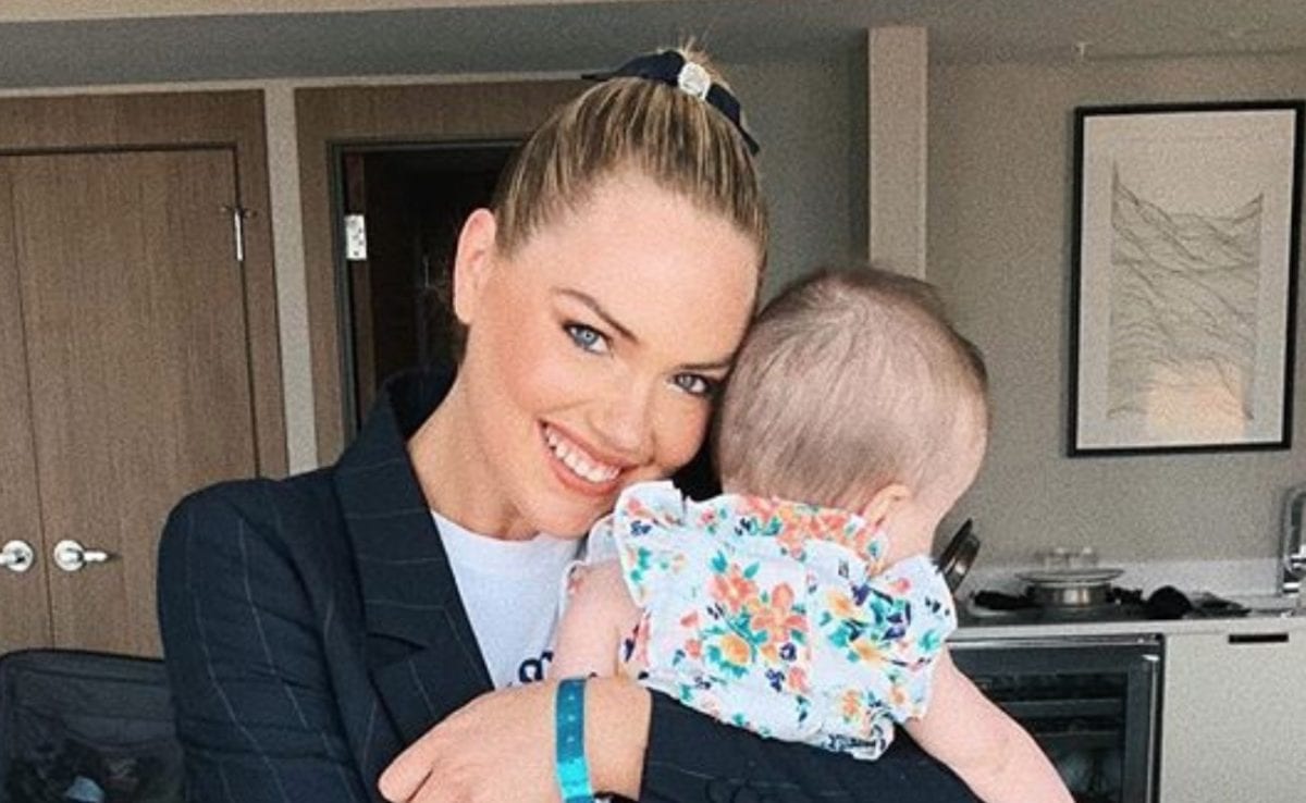 Model and New Mom Kate Upton Says Breastfeeding Sucked the Energy Out of Her, and It Taught Her to Slow Down | "...The reality, for me, was that breastfeeding was sucking the energy away from me. I realized I needed to calm down, to allow my body to recover."