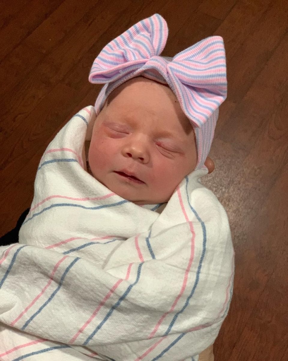Abbie and John David Duggar Welcome Baby Girl Into the World Just Days Before the New Dad's Birthday | "We are quite smitten by our new bundle of joy and are soaking in all of her little newborn snuggles!"
