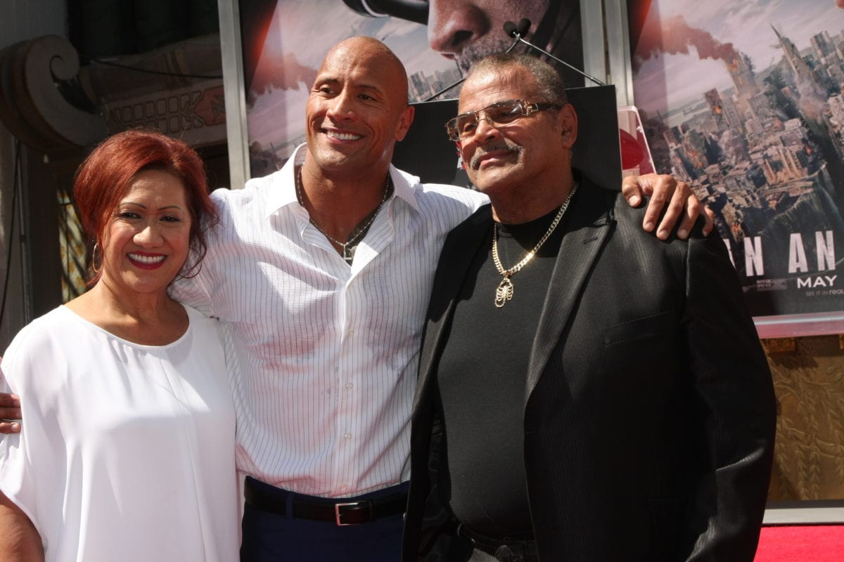 dwayne 'the rock' johnson admits he's written a lot of thing but nothing prepared him for writing his father's eulogy