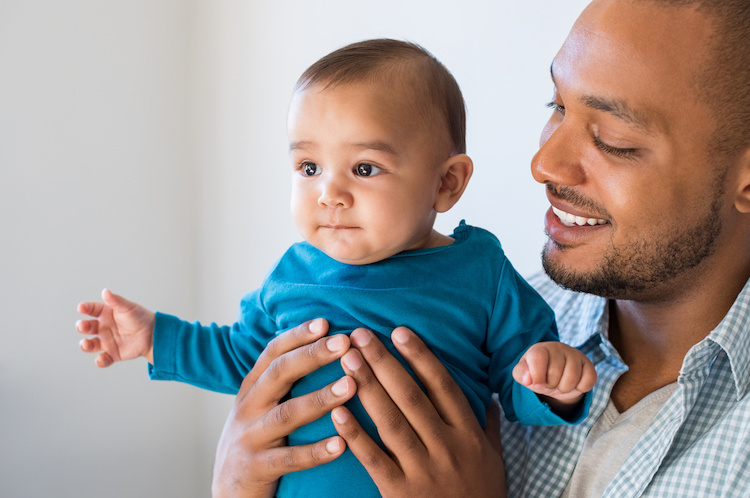 my baby cries every time his dad tries to hold him: how do i change this behavior?