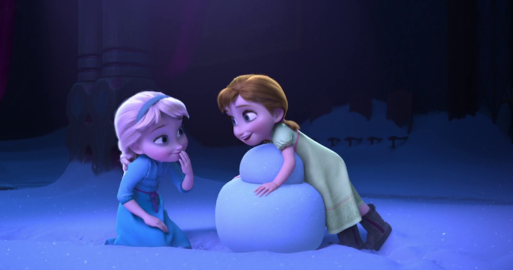 These Two Babies Reenacted a Classic Scene From 'Frozen,' and There Has Never Been Anything Cuter