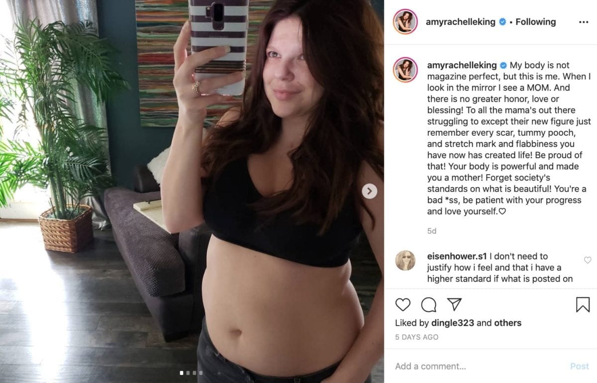 Amy Duggar King Shows off 'Mom Bod' 4 Months Postpartum