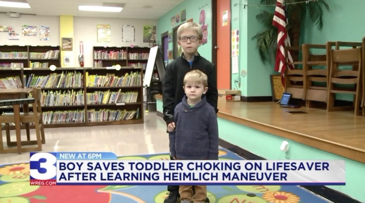 9-Year-Old Saves Cousin's Life With Heimlich Maneuver