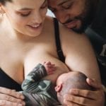 First Photo Model Ashley Graham Shares of Her Newborn Son Is One of Him Breastfeeding