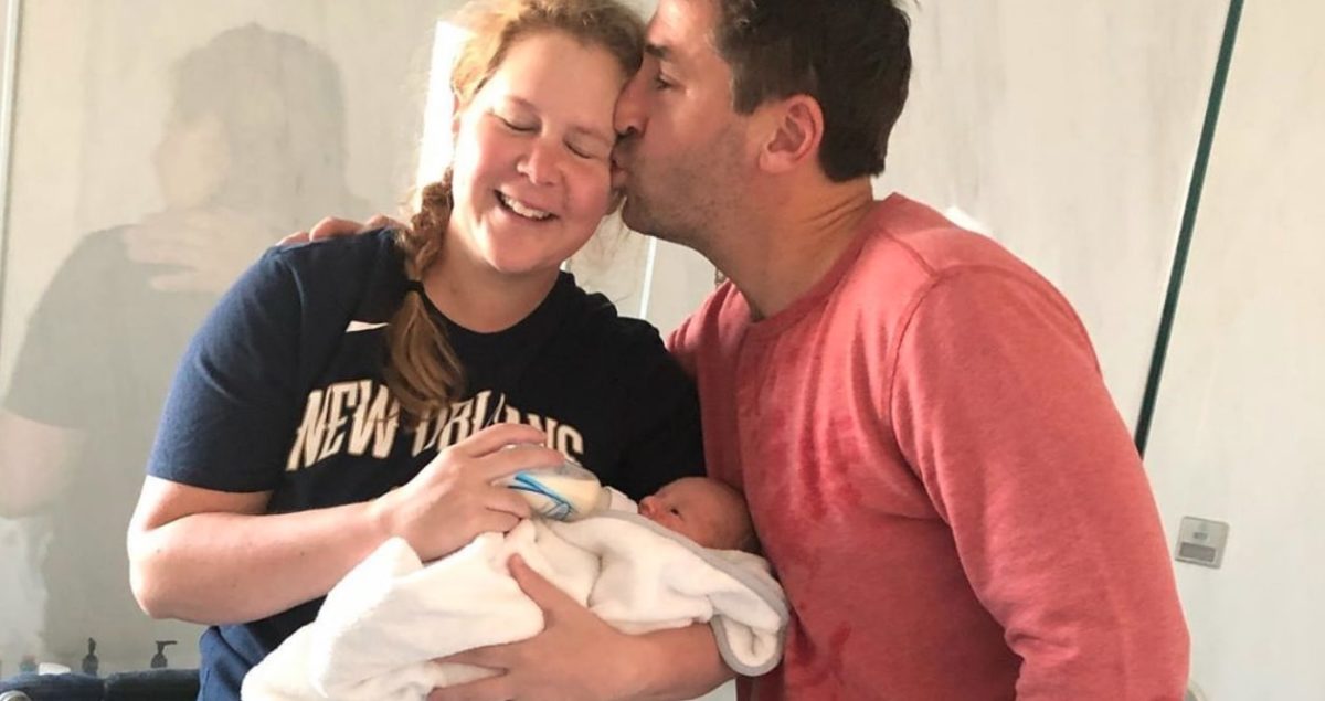 Amy Schumer and Husband Reveal Epic "Parenting Hack" that is "Exactly Free"