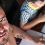 Orlando Bloom Jokes, 'Finally Dot It Right' After Correcting Tattoo That Misspelled Son's Name in Morse Code