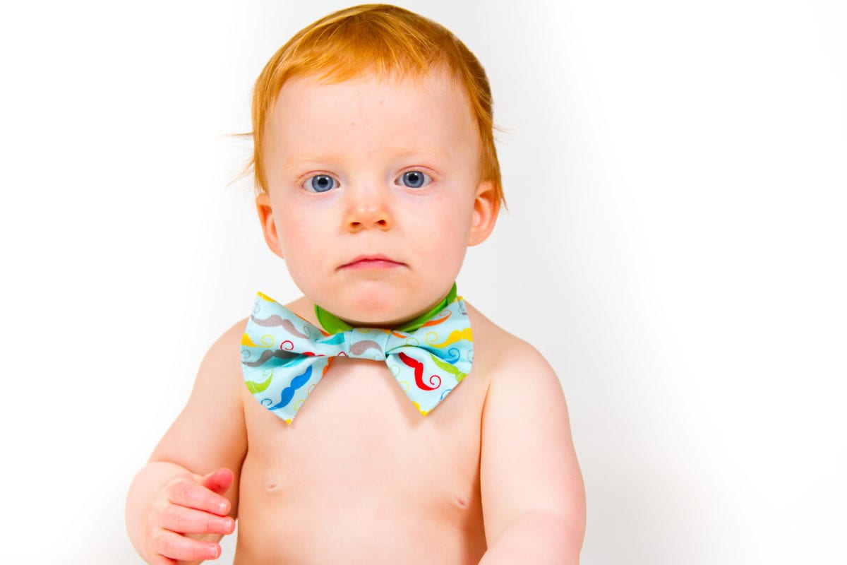 Red haired boy with bow tie 30 Irish-Inspired Baby Names for Boys and Girls