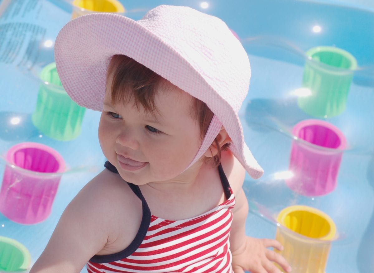 Red Haired Baby at pool 30 Irish-Inspired Baby Names for Boys and Girls