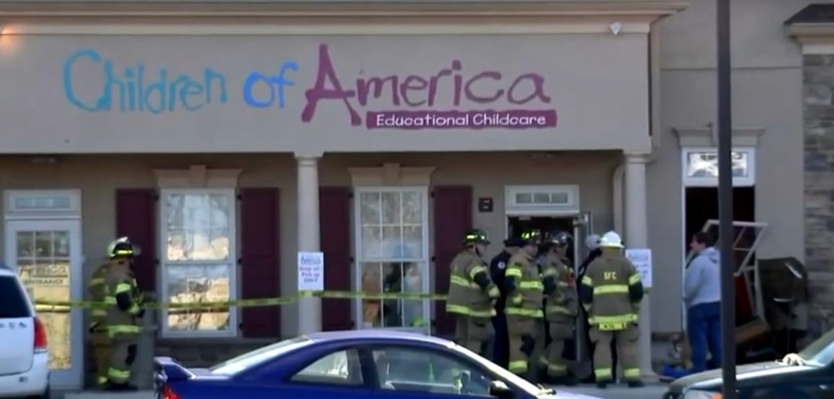 Car Crashes Into Pennslyvania Daycare Center, Injures 4 Toddlers