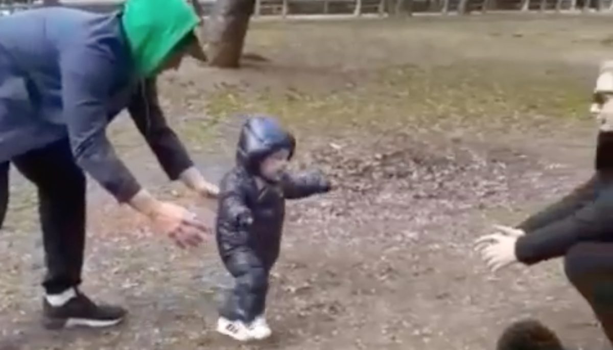 Amy Schumer Shares Video of Her 10-Month-Old Son Taking Some of His First Steps— 'Nailing It'