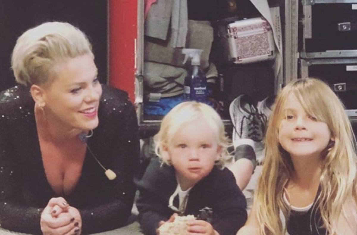 Pink Shares What She's Doing to Help Her Stay on Top of Her and Her Children's Work From Schedules