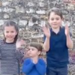 Kate Middleton Shares Video of Prince George, Princess Charlotte, and Prince Louis Clapping for Healthcare Professionals in Cute Video