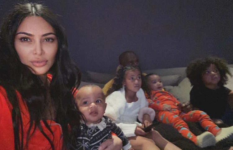 North West, Serial Party Crasher, Interrupts Kim Kardashian's PSA About Social Distancing