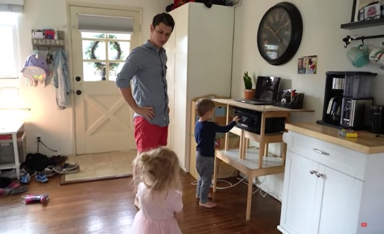 Dad Shares Painfully Accurate Video of the '5 Stages of Working From Home'