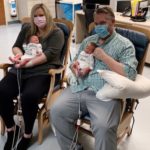 Parents Who Had Coronavirus Hold Twins for the First Time, 3 Weeks After Birth