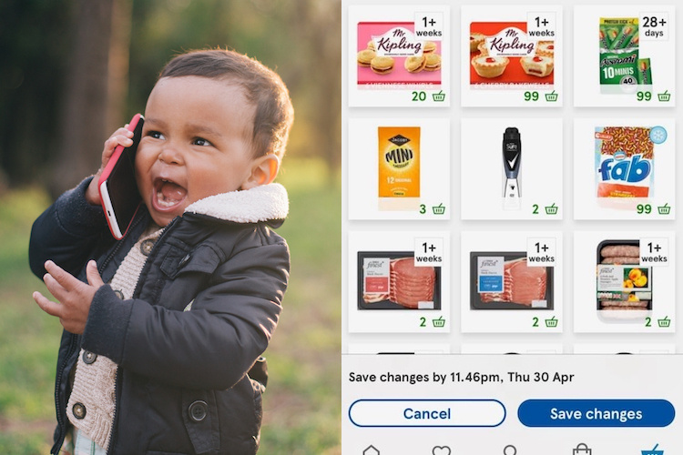 4-year-old uses mom's phone to place delivery order of $562 worth of snacks while she sleeps