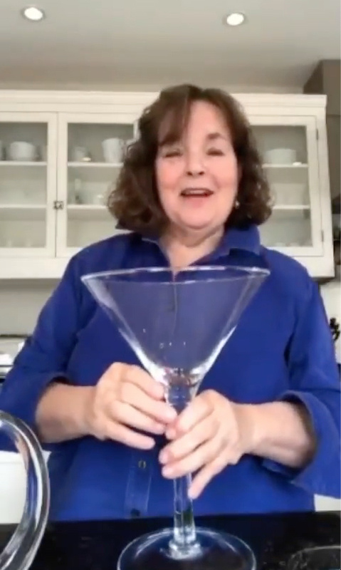 Ina Garten Says 'It's Always Cocktail Hour in a Crisis' in Viral Video