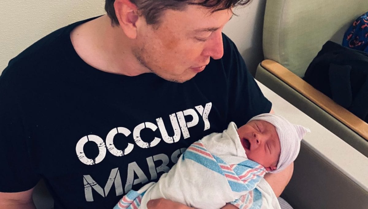 singer grimes and elon musk welcome their baby into the world as elon shares photos and reveals their son's unique name