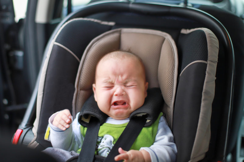My 5-Month-Old Screams Every Time I Try to Put Him in the Car: Advice?