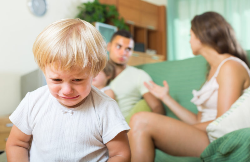 how do i explain to my 2-year-old that his father and i are no longer together?